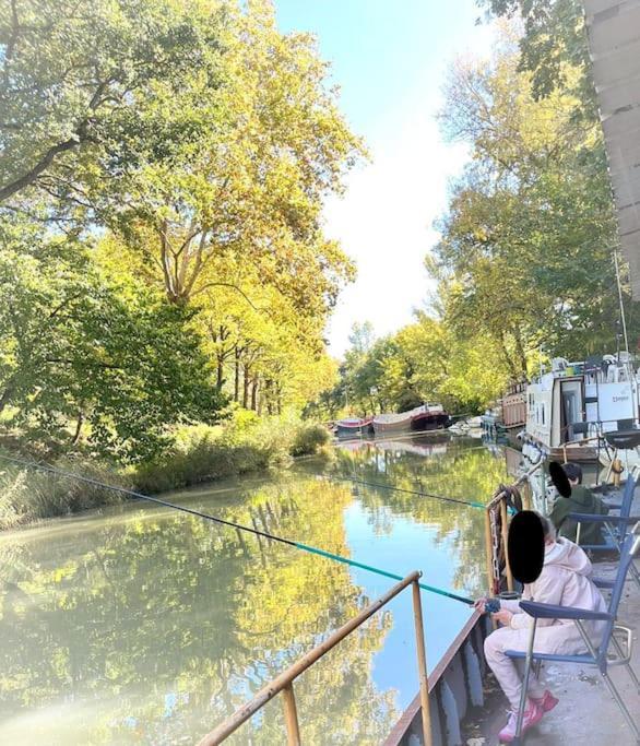 Insolite Peniche Amazonie Canal Du Midi Gardouch Ngoại thất bức ảnh