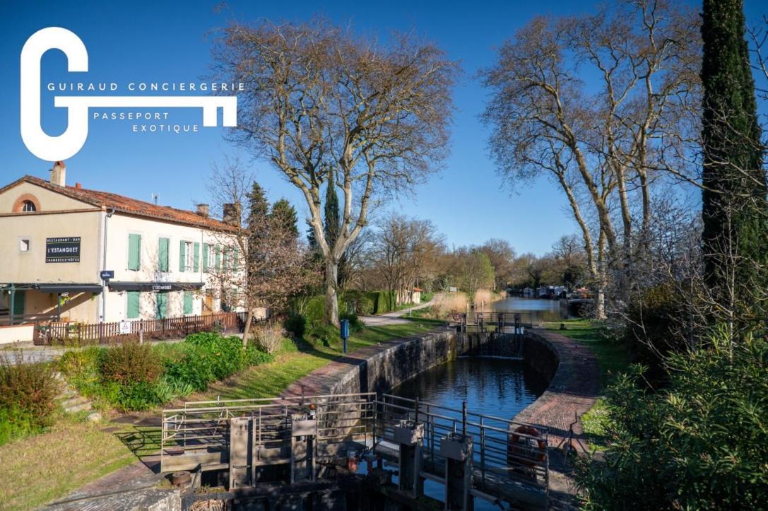 Insolite Peniche Amazonie Canal Du Midi Gardouch Ngoại thất bức ảnh